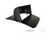 Carbon Fiber Car Center Console Air Vent Condition Fits 9 Inch Car Fascia Panel/Fit For FORD Fiesta 2009-2014 Stereo Dashboard In-dash Mount Installation Car Radio DVD Frame Trim Kit Car Stereo Dash view 1