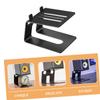 Abaodam Desktop Speaker Metal Stand Sturdy Riser for Bookshelf Monitor Speakers Easy Installation Artfully Designed for Home Office Use Metal Construction Space-Saving Design view 2