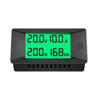 LIBODD LCD Display Digital Current Voltage Power Energy Meter Power Energy Watt Meter Ammeter Voltmeter(200A)