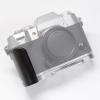 Iborrys L-Shaped Camera Handle Compatible with FUJIFILM X-T50 XT50 Camera Precious Vintage Solid Wood | Handcrafted by Experienced Artisans (African Blackwood Silver) view 1