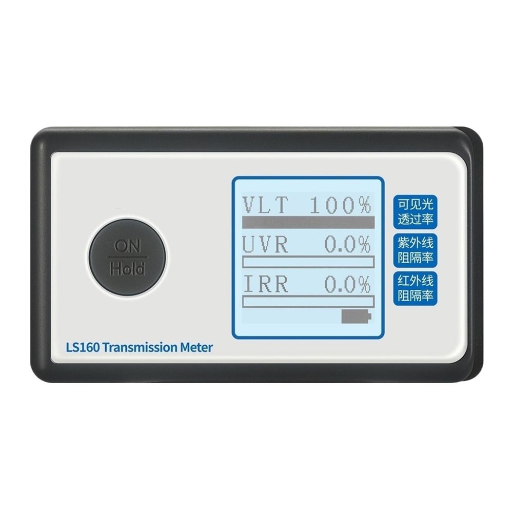 UV Meter, Portable Solar Film Transmission Meter LS160 Test Window Tint with UV IR Rejection Visible Light Transmittance(LS160A)
