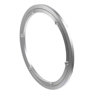 COLLBATH Dining Table Turntable Bearing Aluminum Alloy Lazy Susan Swivel Plate Smooth Rotation for Wood Glass and Marble Tables