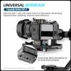 Fotopro Quick Release Plate Adapter Set, Arca-Swiss Compatible, Dual 1/4" Threads, Fast Camera Quick Switch System for Tripod, Monopod, Stabilizer and Sliders, i-Speedy Locker RZ-2 view 4