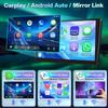10 inch Car Radio for Nissan Versa Sedan 2015 2016 2017 2018 2019 with Wireless Carplay Android Auto [2+32GB] Bluetooth Screen with WiFi GPS Bluetooth FM SWC Backup Camera view 3