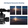 Fotopro Tripod Ball Head with Quick Release Plate, 33lbs Load Capacity, 360 Panoramic Rotation, Professional Aluminum Camera Mount for DSLR, Tripod, Monopod, Slider, T3S view 3