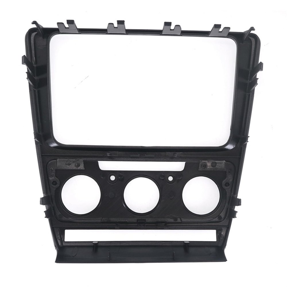 Carbon Fiber Car Center Console Air Vent Condition Car Radio Fascia Mounting Installation Dash Kit Auto 2 Din Frame Panel DVD Fascia Audio Frame/Fit for Skoda Octavia 2013 Accessories Car Stereo Dash
