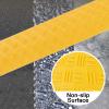 YLLSMGS Drive Over Cable Protector 1 Channel Cable Ramps 2000 Lbs Max with Fixing Holes Speed Bumps for Outdoor & Indoor Use(Black) view 3