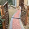 YLLSMGS Drive Over Cable Protector 1 Channel Cable Ramps 2000 Lbs Max with Fixing Holes Speed Bumps for Outdoor & Indoor Use(Black) view 4