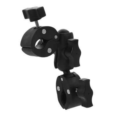 Mobestech Bike Phone Mount Handlebar Motorcycle Camera Support Clamp Dual Clamps Ball Head Holder