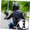 Mobestech Bike Phone Mount Handlebar Motorcycle Camera Support Clamp Dual Clamps Ball Head Holder view 2