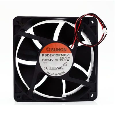 12038 12CM PSD2412PMB1 24V 2-Wire 2pin 19.2W high air Volume Inverter Cooling Fan
