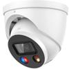 ENS Security Diamond HNC3I349H-IRASPV/28 IP Fixed Turret Camera 4MP@30fps 2.8mm 1/2.7" IR(98ft) LED(98ft) AD Audio/Alarm SD Slot. True WDR Red/Blue Strobe Light Built-in Mic/Speaker Acupick view 1