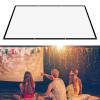 Projector Screen, Soft Foldable Projector Screen 100 Inch High Contrast Ratio for Indoor for Exhibitions view 2
