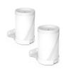ZahoTse Stand Compatible with TP Link Deco BE63 / BE65 Mesh WiFi 7 System-Simple and Sturdy Wall Mount Stand Bracket TP Link Deco BE63 / BE65 Bracket with Cable Management(White,2Pack) view 1