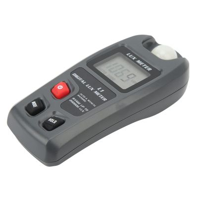 Illuminance Meter, Date Hold Auto Power Off Luxmeter Easy 0.1200000lx for Measurement
