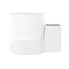 Stand Compatible with TP Link Deco X20 /X50 /X55 /X60 / Deco Mesh WiFi 6 System-Simple and Sturdy Wall Mount Stand Bracket TP Link X20 /X50 /X55 /X60 Bracket with Cable Management(White,1Pack) view 1