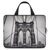Laptop Case Sleeve 17inch Shockproof Laptop Case Brooklyn Bridge Laptop Sleeve Carrying Case view 1