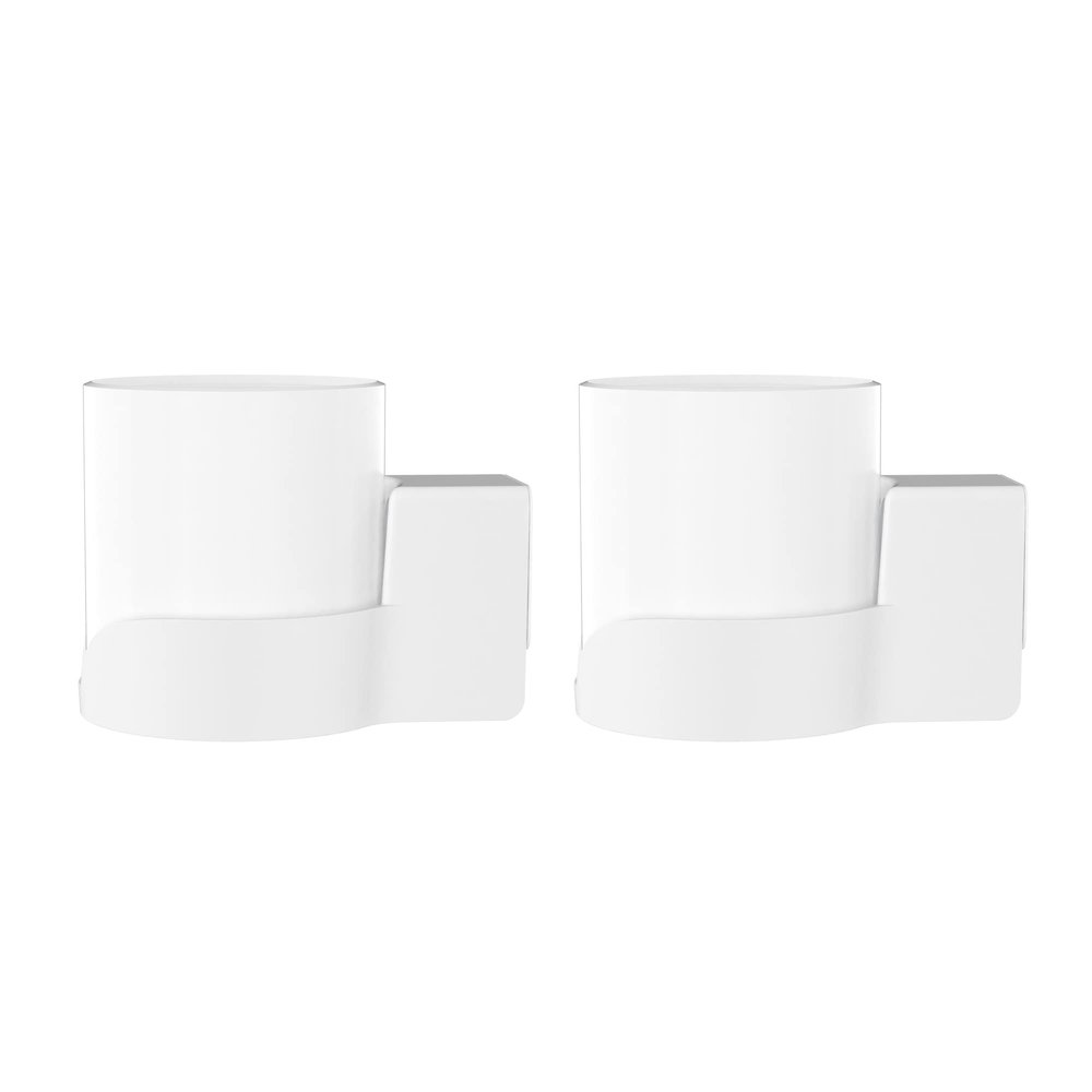 Stand Compatible with TP Link Deco X20 /X50 /X55 /X60 / Deco Mesh WiFi 6 System-Simple and Sturdy Wall Mount Stand Bracket TP Link X20 /X50 /X55 /X60 Bracket with Cable Management(White,2Pack)