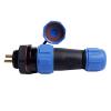 5Sets Waterproof Connector IP68 SP13 2/3/4/5/6/7/9PIN Male Plug & Female Socket Panel Mount Wire Cable Connector Aviation Plug (2P) view 4