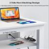 40W Fast Charging Station,Desk Clamp Power Strip 20W USB C,8 Outlets,8 USB Ports,4 USB C and 4 USB A, Office Furniture Surge Protector, 14AWG Cord, Fits 1.9" Tabletop Edge (Black, 10FT Length) view 4