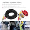 QANYEGN Security Camera Extension Cable, BNC Cable Video Power Extension Cable, Black BNC Extension Wire Cord for Surveillance (10m / 32.8ft) view 4