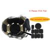 9PCS Helmet Pads Tactical Helmet Replacement Foam Padding Mats for Fast Mich ACH USMC PASGT Tactical Helmet view 3