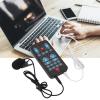 BORDSTRACT Mini Voice Changer 8 Sound Effects Support Multi Languages Beautification Handheld Sound Card for Mobile Phone Computer view 2