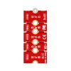 Red M.2 NGFF NVMe SSD 2230 2242 2260 to 2280 Length Extension Converter Bracket view 1