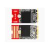 Red M.2 NGFF NVMe SSD 2230 2242 2260 to 2280 Length Extension Converter Bracket view 4