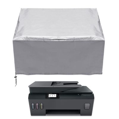 DEZYPZAM Printer Dust Cover, Anti Static Printer Dust Cover, Water-Proof Printer Dust Cover, Antistatic Water Resistant Printer Protector, Printer Cover (70x45x30 cm,Silver)