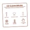 KICHOUSE Vinyl Record Cleaning Brush Soft Handle Static Dust Remover for Vinyl Records and Enhance Sound Quality and Longevity of Your Collection view 3