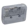 Cassette Player, Auto Reverse, Stereo Sound Quality, Compact Design, Playback with 3.5MM Headphone Jack, Battery Powered, for Tape Music Transfer (Transparent) view 2