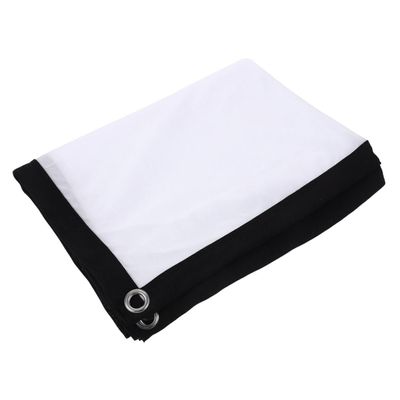 Veemoon Polyester Projector Screen Portable Outdoor Indoor Movie Projection Grey