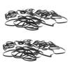 MERRYHAPY 100pcs Rubber Cassette Deck Belts Machine Belts for Audio Repair Machine Cassette Tape view 1