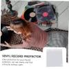 KICHOUSE 50pcs Vinyl Record Holder Inner Sleeves for Vinyls Record Bags Cd Covers Long-Term Preservation Friction Wear Reduction view 4
