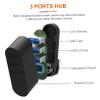 KICHOUSE USB 2.0 Hub 3 Port Splitter Cable Adapter Lightweight Sturdy Heat Dissipation view 4