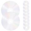 SEWOART 10pcs DIY Cd Discs for Painting Transparent Decorative Wall Crafts for Home Decor and Creative DIY Projects view 1