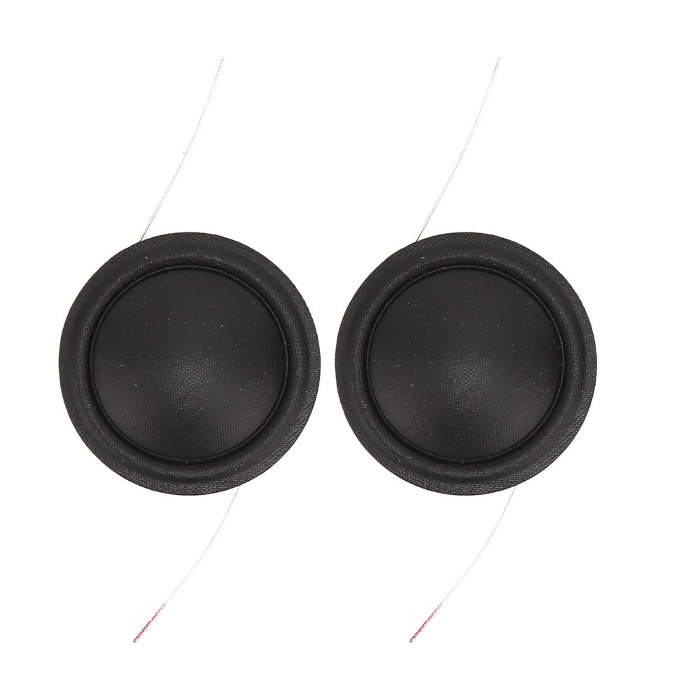 MUNEFE 2pcs Tweeter Replacement Diaphragm, Speaker Tweeter Voice Coil, Tweeter Dome Film for Speakers Box or Sound Project