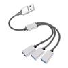 Gadpiparty USB Way Splitter USB Power Splitter for Laptop Male to Female Multi Port Expander view 1