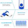 200 Packs of 16GB Flash Drives Bulk EASTBULL Flash Drives Pack 16GB USB2.0 Thumb Drive Bulk with Strings (Blue, 200PCS) view 4
