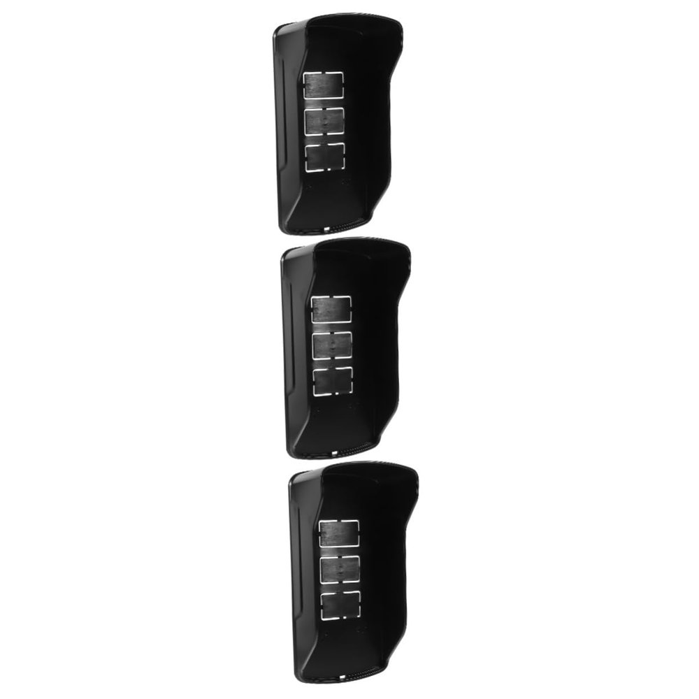 ARTIBETTER 3pcs Doorbell Cover for Outdoor Use Rainproof for Fingerprint Devices Access Control Keyboards and Doorbells Sturdy Plastic Construction Easy Installation