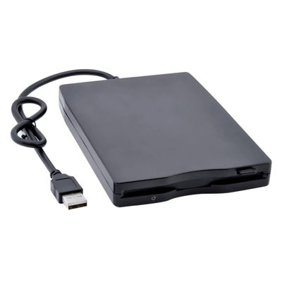 ARTIBETTER Portable USB External Drive Floppy Diskette Data Transfer Compatible Lightweight Shockproof