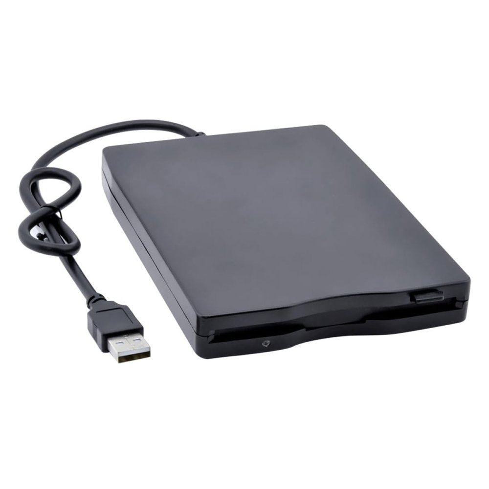 ARTIBETTER Portable USB External Drive Floppy Diskette Data Transfer Compatible Lightweight Shockproof