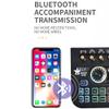 OTDOGUO X3 Live Voice Mixer Audio Interface Console Live Microphone Sound Card for Recording Streaming Smartphone Black view 4