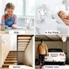OTDOGUO WiFi Smart Motion Sensor Alarms System Motion Detector Outdoor Weatherproof Wireless Infrared Security Motion Detector view 2