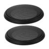 COOLHIYA 2pcs Car Subwoofer Speaker Grill Cover Mesh Protector for Automotive Easy Installation Stylish Design Fits Car Models view 1