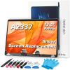 JYYSCRN Screen Replacement A2337 LCD for M1 MacBook Air 13.3" 2020 A2337 MGN63 EMC 3598 MGN93 MGND3 MGN73 MGNA3 MGNE3 25601660 LCD Screen Full Top Assembly Display,Rose Gold view 1