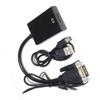 ARTIBETTER to Converter Adapter Audio Cable Oxygen Line Compatible Pc Laptop Projector Black view 1