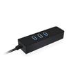 ARTIBETTER USB to Ethernet Adapter Port USB Hub Network Adapter for Laptops and Desktops Compatible Xp Play Design Black view 1