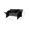 CONGARTENO Multi-functional Vinyl Record and Cd Storage Rack Desktop Organizer for Albums Books and Magazines Sleek Black Design for Home and Office Use view 2